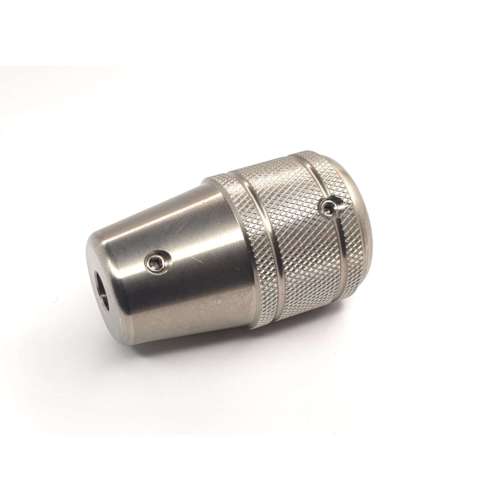 S/Steel Grip 32mm x 50mm half  Knurled