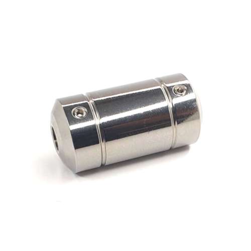 S/Steel Grip 25mm x 50mm Two Grooves with Chamfer