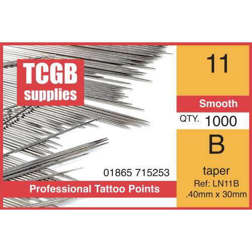 Loose Needles 11 B Taper Per 1000