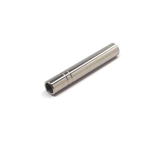 Stainless Steel TopTube 8mm x 50mm - 6mm hole 2 grooves