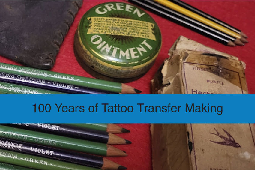 When did tattooists first use thermal transfer machines?