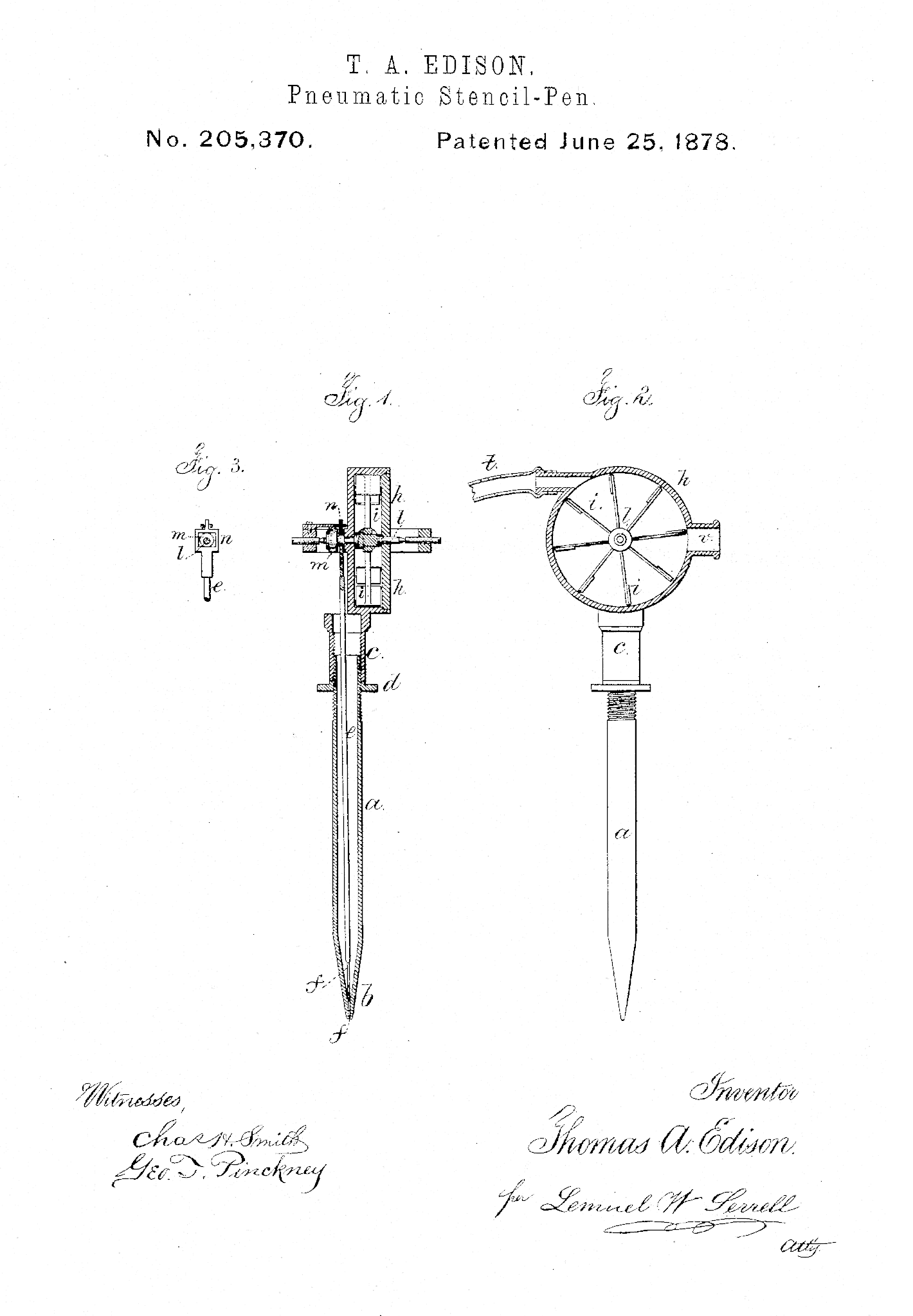 Tattooing machine run on air compresser