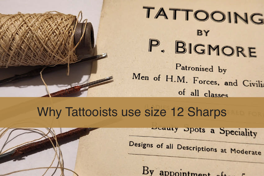 Tattoo Needles Explained why Tattooists Use 12 Sharps